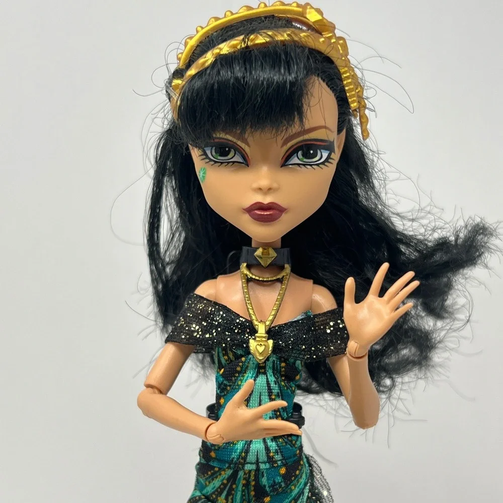 Monster High Cleo De Nile Doll Frights Camera Action 2008 Egyptian Princess
